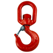 Lift All 15-Ton Alloy Swivel Hook With Latch, 15ASHL