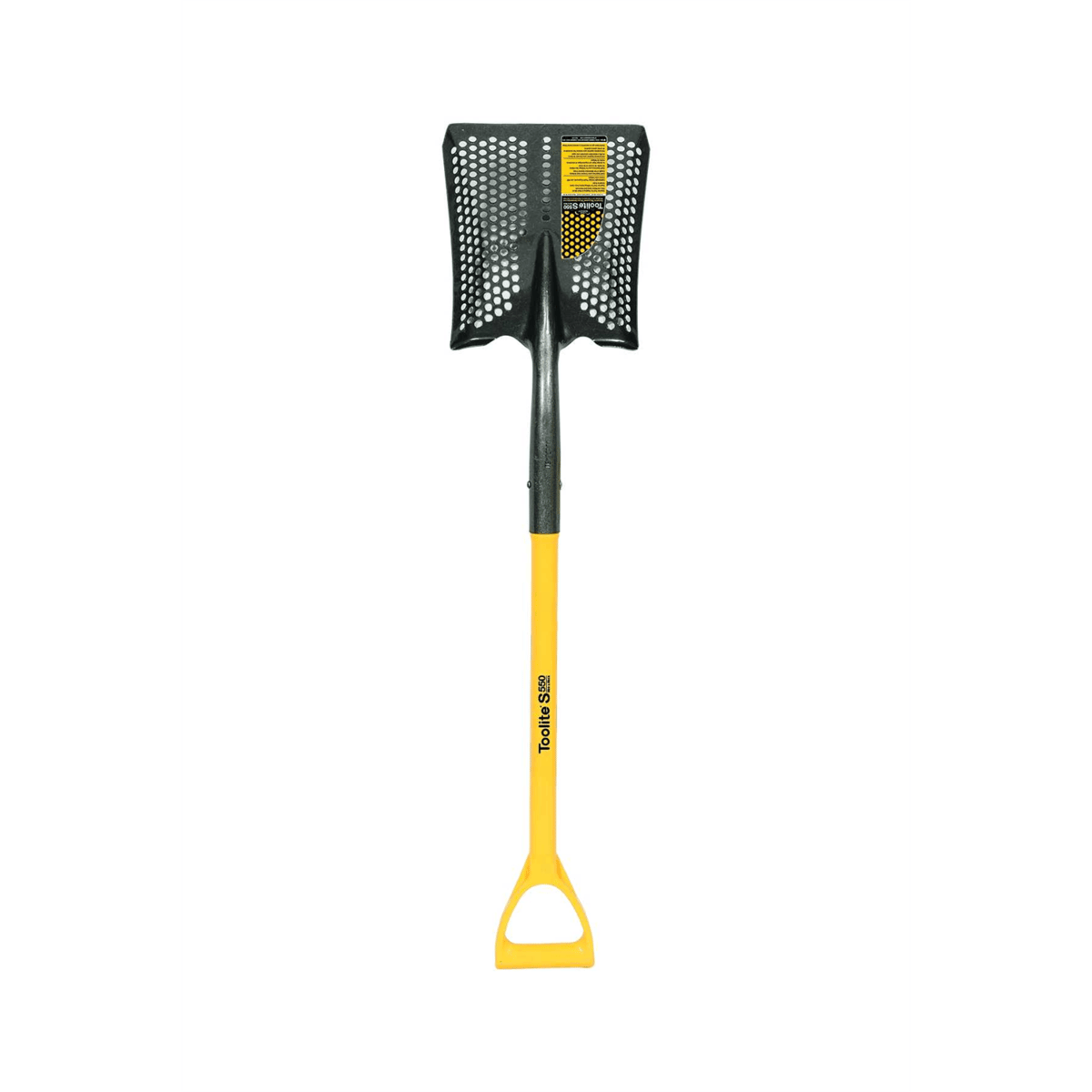 Toolite #2 Square Point Shovel, 29" Poly D-Grip Handle