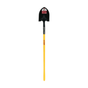 Kenyon 14 Ga. Double Rivet #2 Round Point Shovel, 48" Polymer Handle