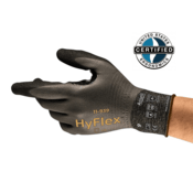 HyFlex 11-939 Oil-Repellent Full Coating Work Gloves, Cut Protection Level A2, Size S