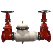 Zurn 8" 350AST Double Check Backflow Preventer with OS&Y Gate Valves, 8-350ASTOSY