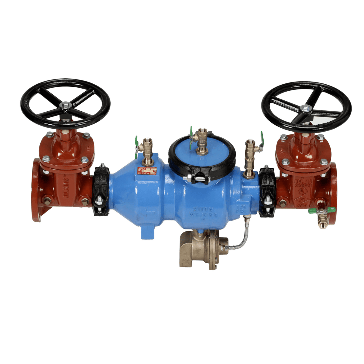Zurn 8" 375A Reduced Pressure Principle Backflow Preventer, 8-375A