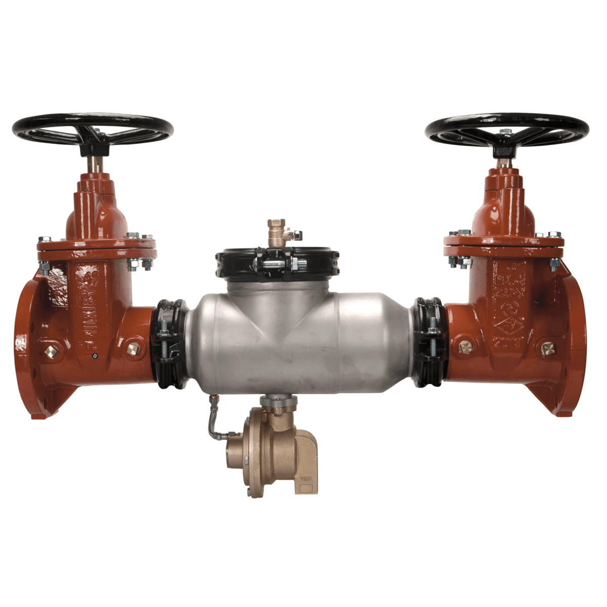 Zurn 8" 375AST Reduced Pressure Principle Backflow Preventer, 8-375AST