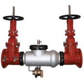 Zurn 8" 375AST Reduced Pressure Principle Backflow Preventer with OS&Y Gate Valves, 8-375ASTOSY