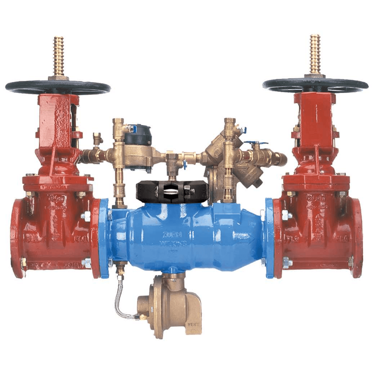Zurn 8" 375DA Reduced Pressure Principle Backflow Preventer, 8-375DA