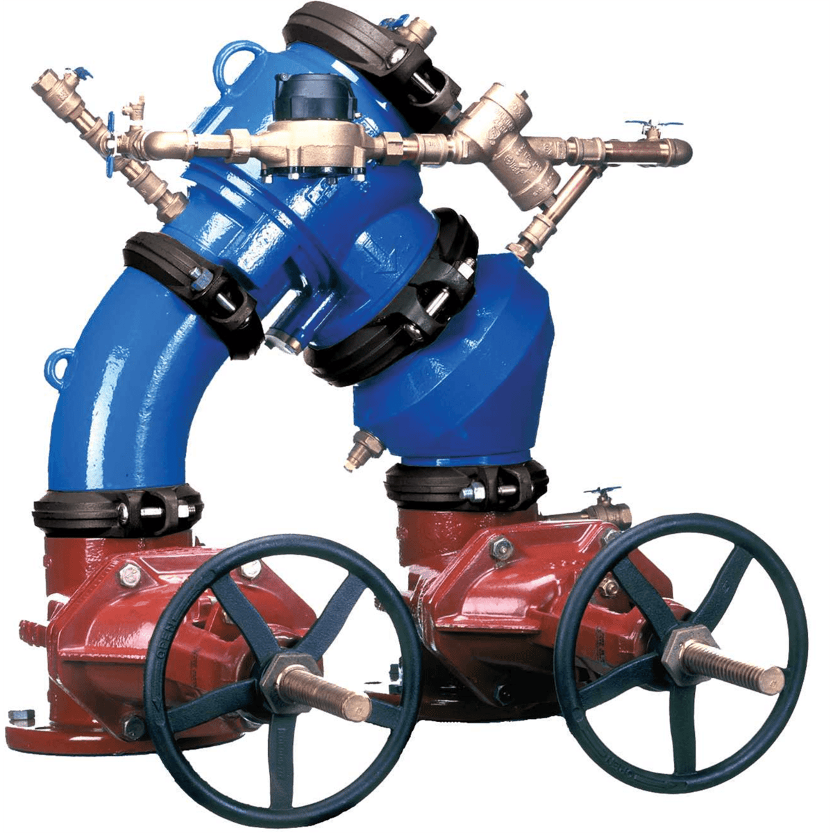 Zurn 8" 450DA Double Check Detector Backflow Preventer, 8-450DA