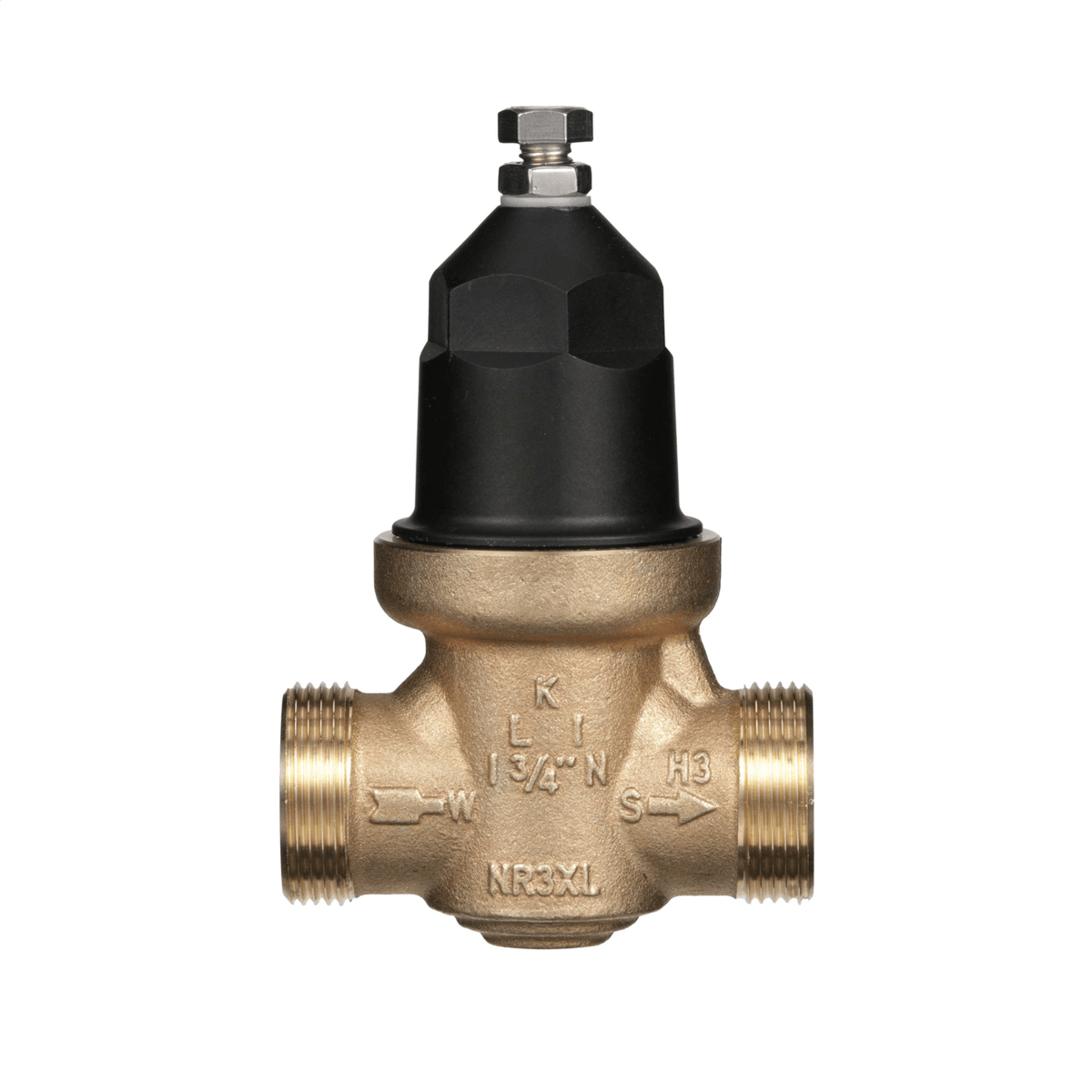 Zurn 3/4" NR3XL Pressure Reducing Valve, Double Union FNPT Connections, 34-NR3XLDU