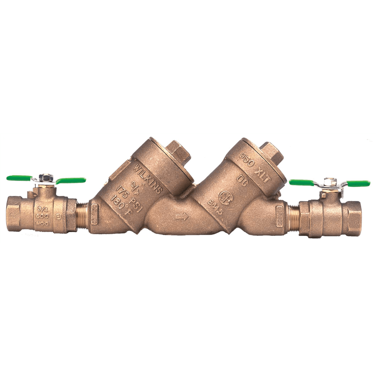 Zurn 2" 950XL Double Check Backflow Preventer, 2-950XLT2