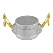 Abbott Rubber 1-1/2" Aluminum Dust Cap Quick Coupler, QDC-150-DC