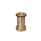 Abbott Rubber 3/4" x 6" Brass Adjustable Hose Nozzle with GHT Thread, JAHN-075-B