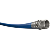 Piranha HPBU Series 3000 PSI Blue Sewer Cleaning Hose Assy, 1" x 400', Ends MNPT, HPBU-MM12X400
