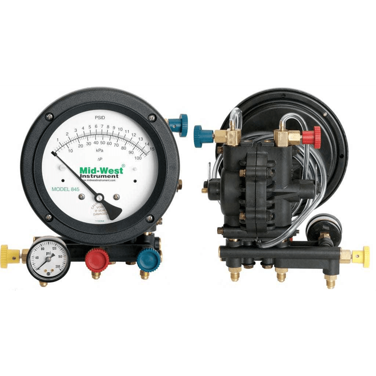 Mid-West Instrument 5-Valve Backflow Test Kit, 845-5