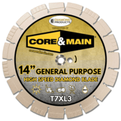 Core & Main 14" General Purpose Fast Cutting High Speed Blade