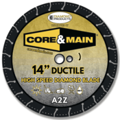 Core & Main 14" Ductile, Cast Iron, Metal High Speed Blade