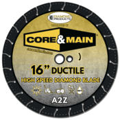 Core & Main 16" Ductile, Cast Iron, Metal High Speed Blade