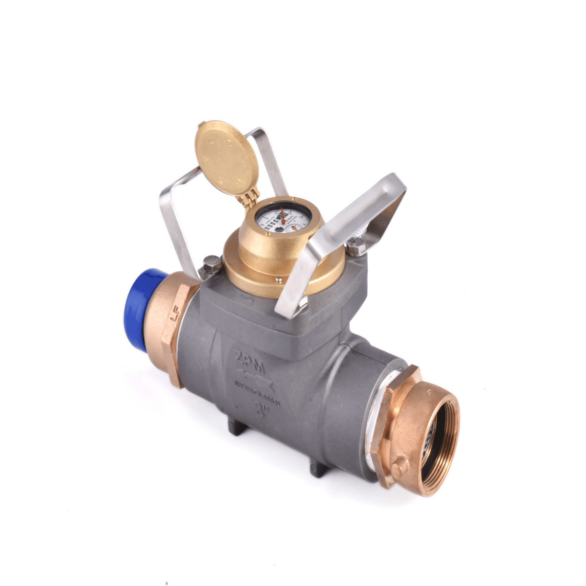 Zenner FHZ25 Fire Hydrant Meter, Gallons, FHZ25SUS