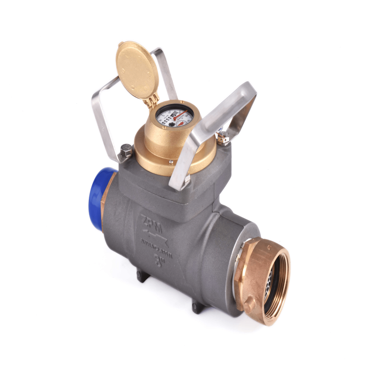 Zenner FHZ30 Hydrant Meter, Gallons, FHZ30SUS