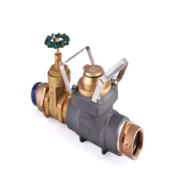Zenner FHZ30 Hydrant Meter w/ Gate Valve, Cubic Feet, FHZ30SCF-GV