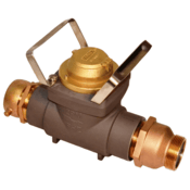Zenner FHZ30 Hydrant Meter w/ Internal Check Valve, Gallons, FHZ30SUS-CV