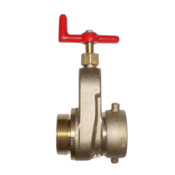 Zenner Hydrant Gate Valve with Speed Handle 2-1/2"SW x 2-1/2"MNST, ZHGV250