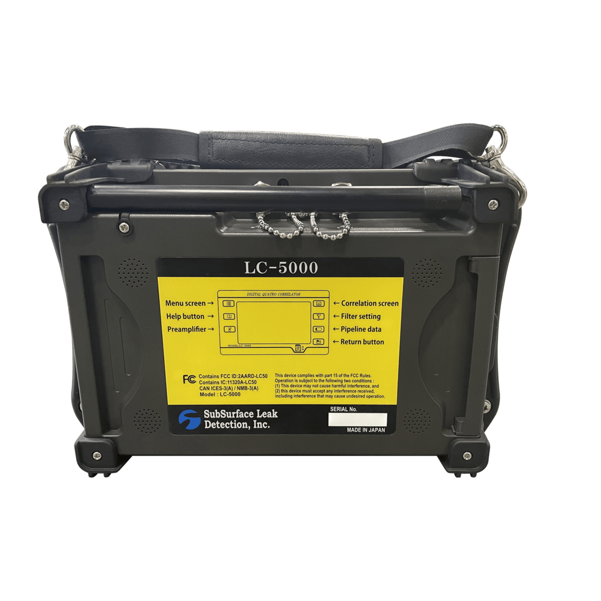 SubSurface Instruments® LC-5000 Quatro Leak Noise Correlator and Logger