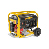 Wacker Neuson Portable Generator, Gas, Honda, 7000 W, Wheel Kit, GP7000A