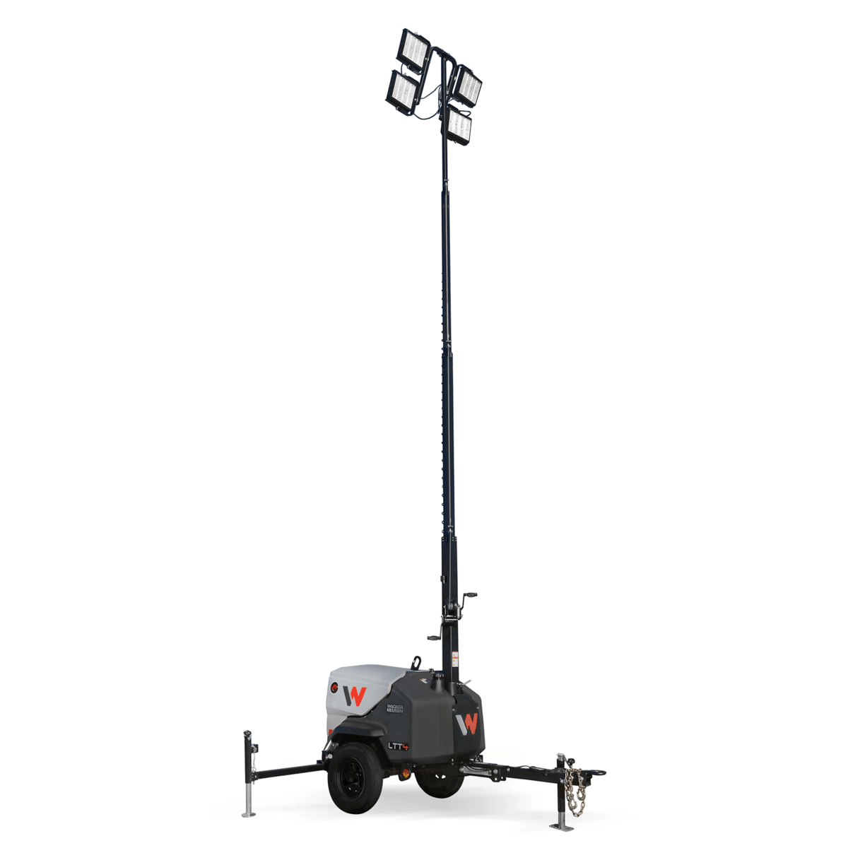 Wacker Neuson Compact Light Tower, 4000 W, LED, LTT4