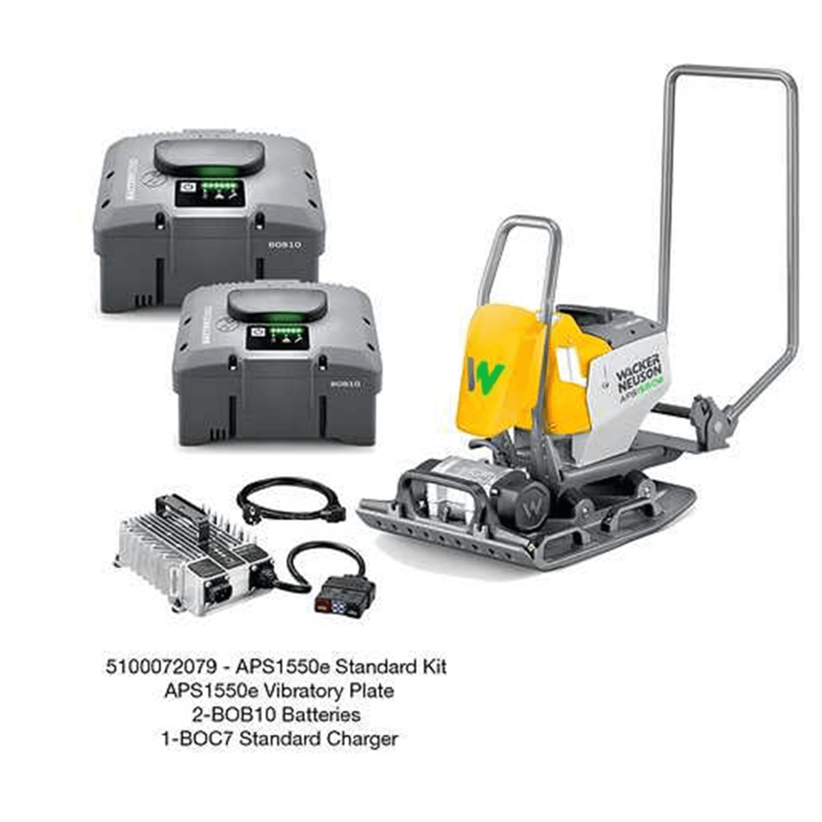 Wacker Neuson™ APS1550e Standard Kit, 20", 169lbs, (2) BOB10, BOC7