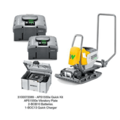 Wacker Neuson™ APS1550e Quick Kit, 20", 169lbs, (2) BOB10, BOC13