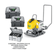 Wacker Neuson™ APS1550We Quick Kit, 20", Water Tank, 181lbs, (2) BOB10, BOC13