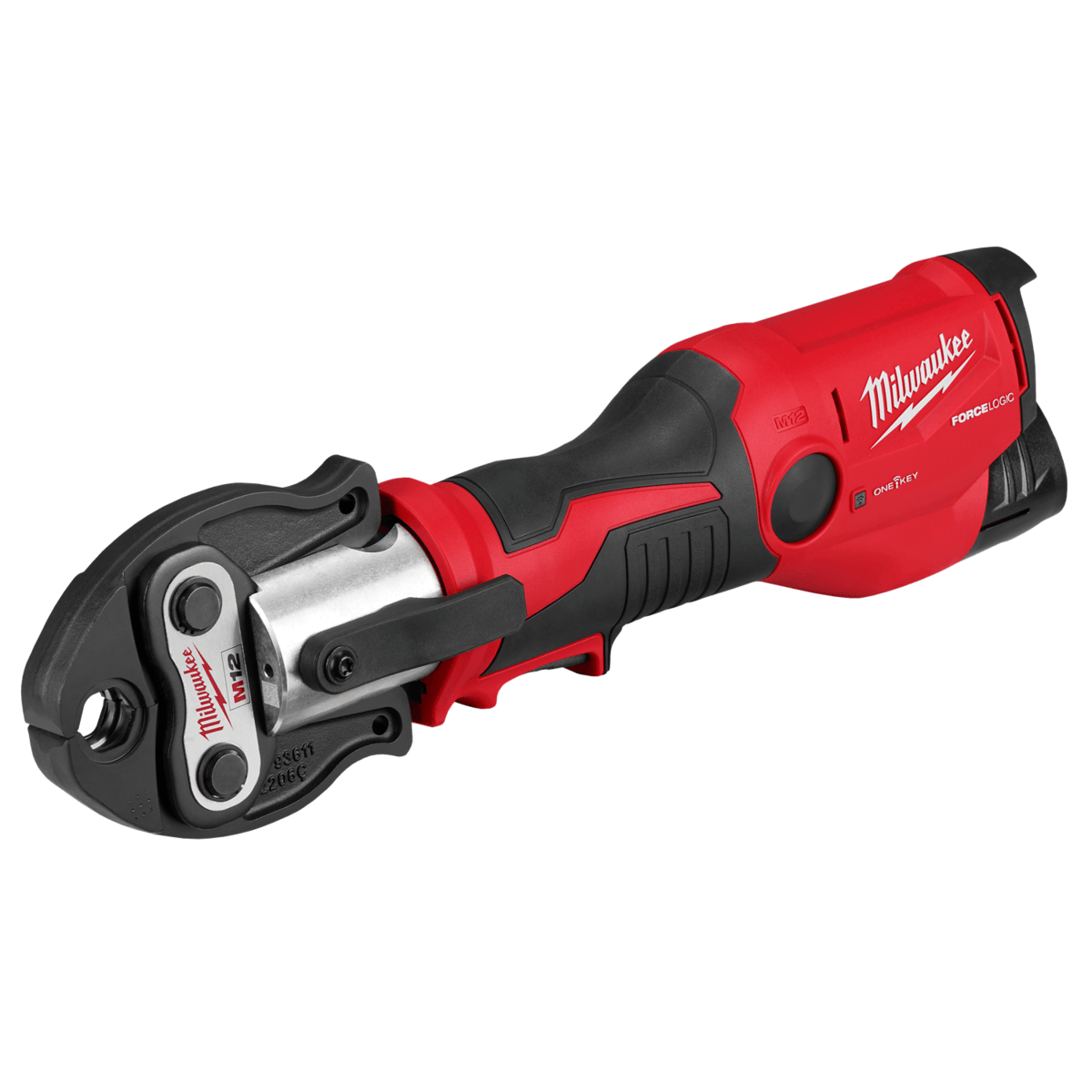 MILWAUKEE® M12 FORCE LOGIC Press Tool Kit With ONE‑KEY With 1/2" – 1" CTS‑V Jaws, 2573-22
