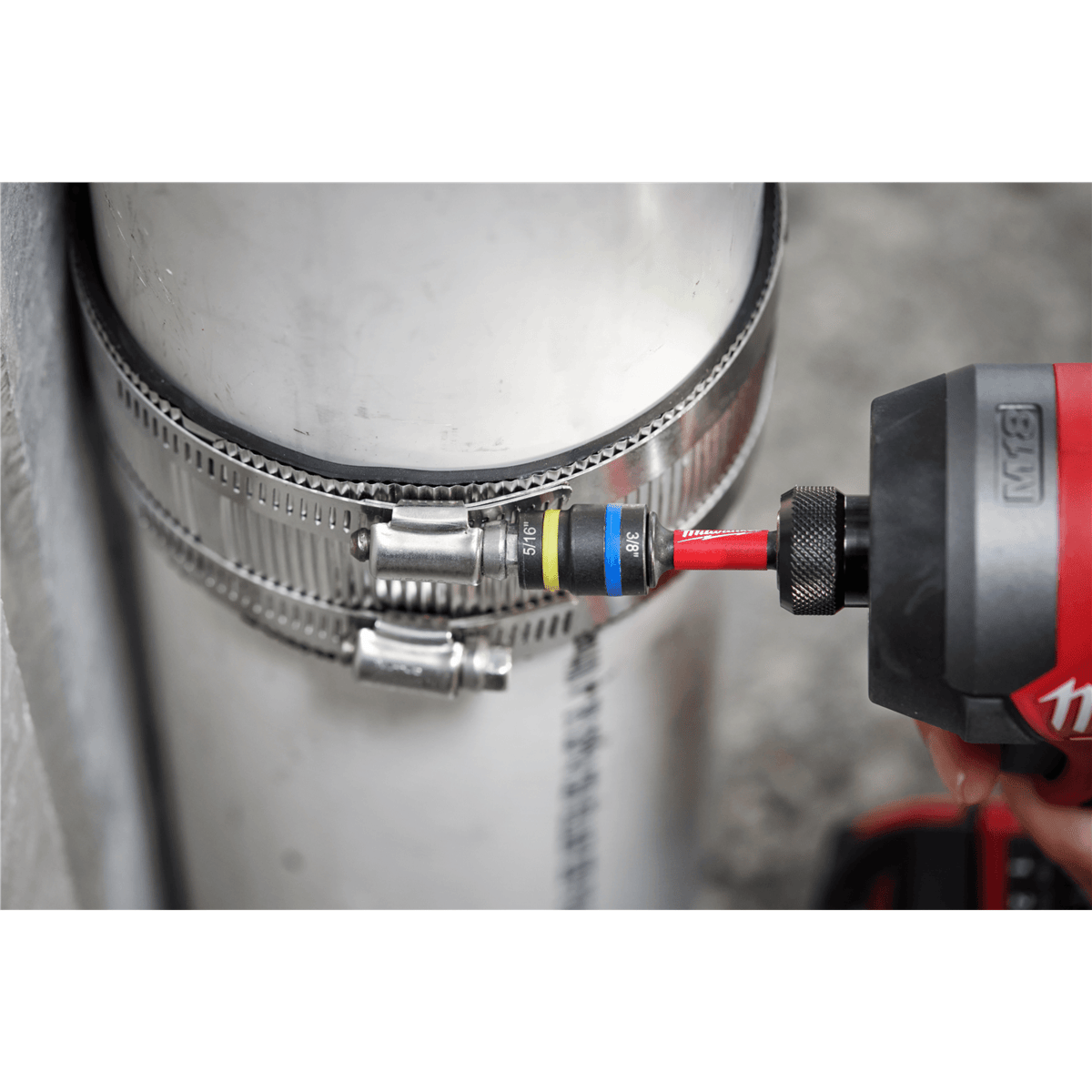 MILWAUKEE® 5/16" & 3/8" SHOCKWAVE Impact Duty™ QUIK-CLEAR™ 2-in-1 Magnetic Nut Drivers