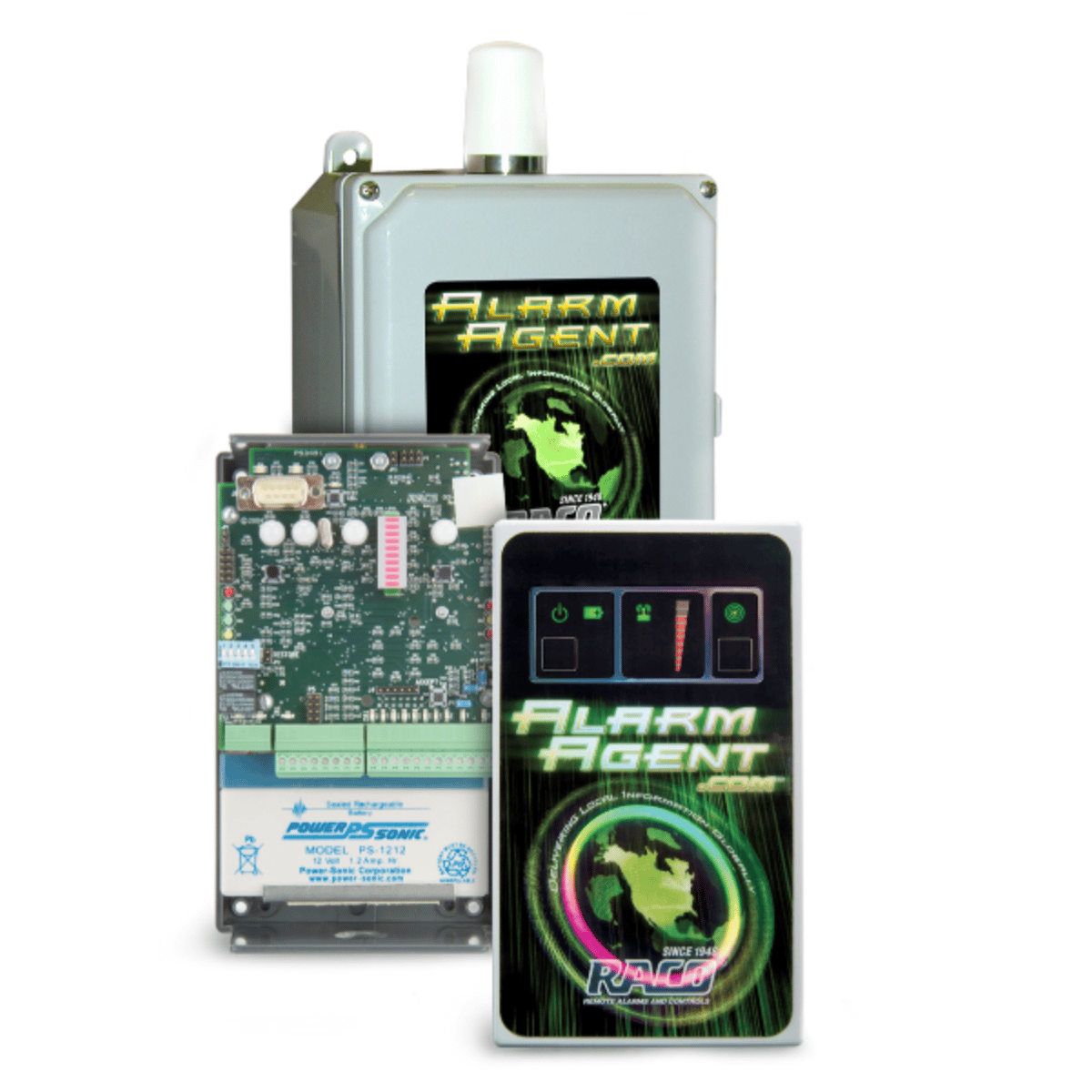 RACO® AlarmAgent™ Wireless RTU NEMA 4X Enclosure LTE AA-402NEMALTE