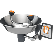 Guardian® Eyewash, Wall Mounted, Stainless Steel Bowl G1814