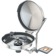 Guardian® Eyewash, Wall Mounted, Stainless Steel Bowl w/ Cover G1814BC