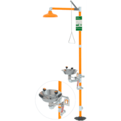 Guardian® Combination Safety Station, Plastic Shower Head, SS Bowl, Scald Protection Valve G1943