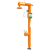 Guardian® Heat Traced Combination Safety Station, Plastic Shower Head, Top Inlet, C1D2 Rated GFR3100