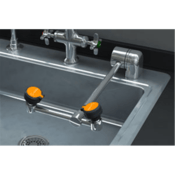 Guardian® AutoFlow™ Eyewash, Deck Mounted, Swing Down G1849