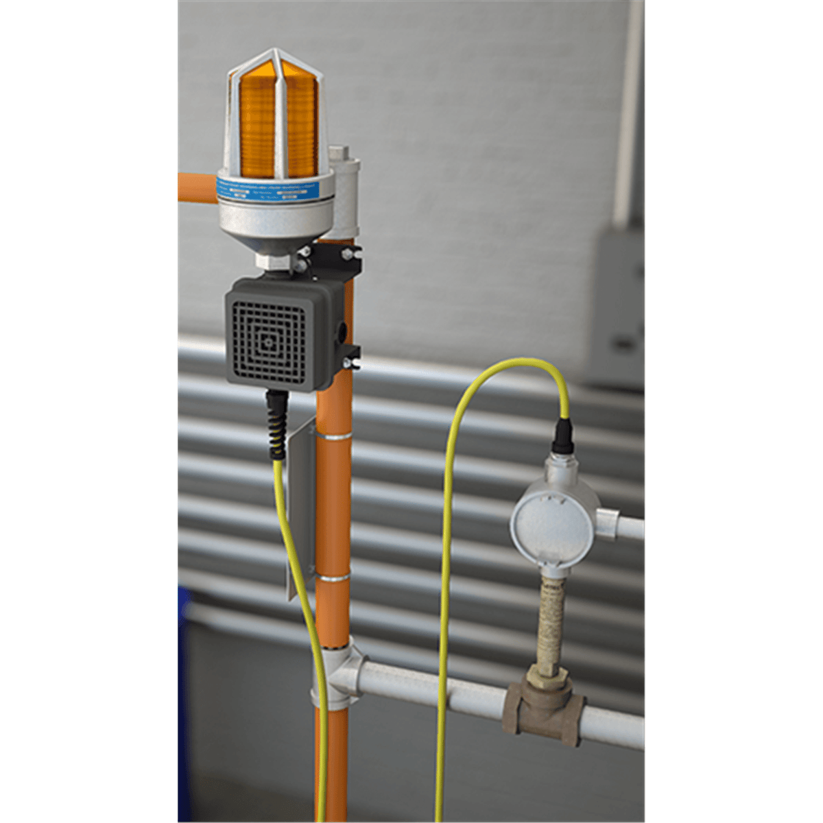 Guardian® Combination Strobe Light and Alarm Horn, NEMA 4X Rated Components AP275-705N4X