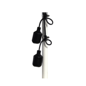 SJE Double Float® Master Pump Switch, Wide Angle, Pump Down, 230VAC, 15 FT, 15DFMMD2WP