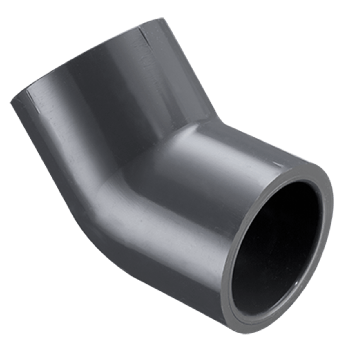 Spears Schedule 80 PVC 45 Degree Elbow‚ 1-1/2" Slip x Slip, 817-015