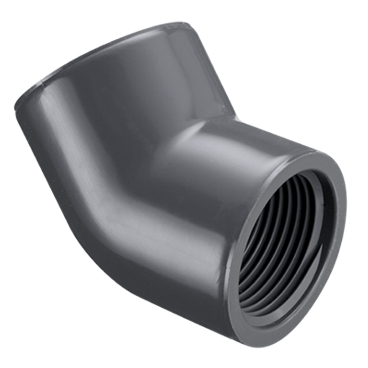 Spears Schedule 80 PVC 45 Degree Elbow‚ 1-1/2" Threaded, 819-015