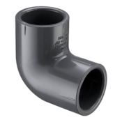 Spears Schedule 80 PVC 90 Degree Elbow‚ 1-1/2" Slip x Slip, 806-015