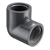Spears Schedule 80 PVC 90 Degree Elbow‚ 1-1/2" Threaded, 808-015