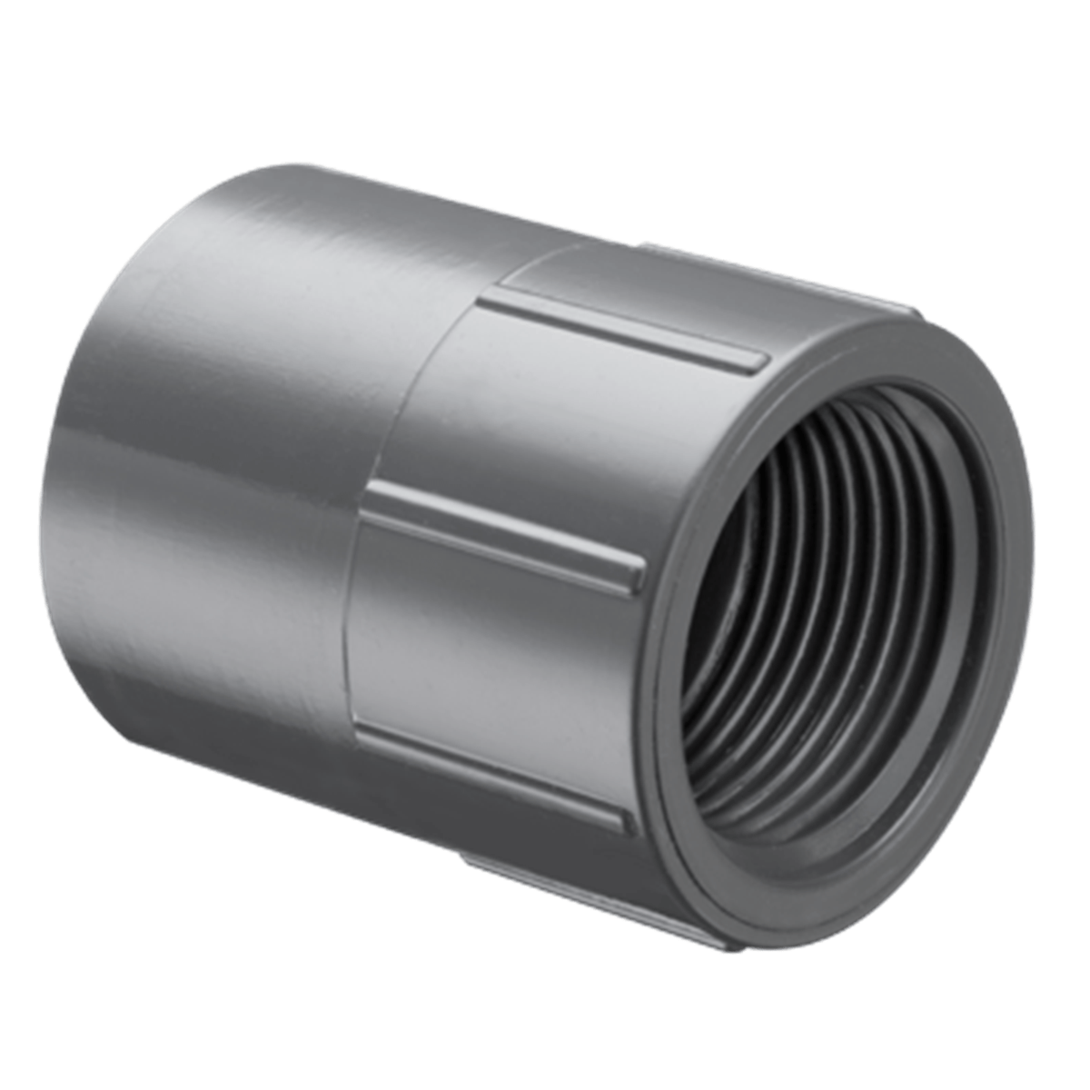 Spears Schedule 80 Female Adapter‚ 1-1/2", Slip x FIPT, 835-015
