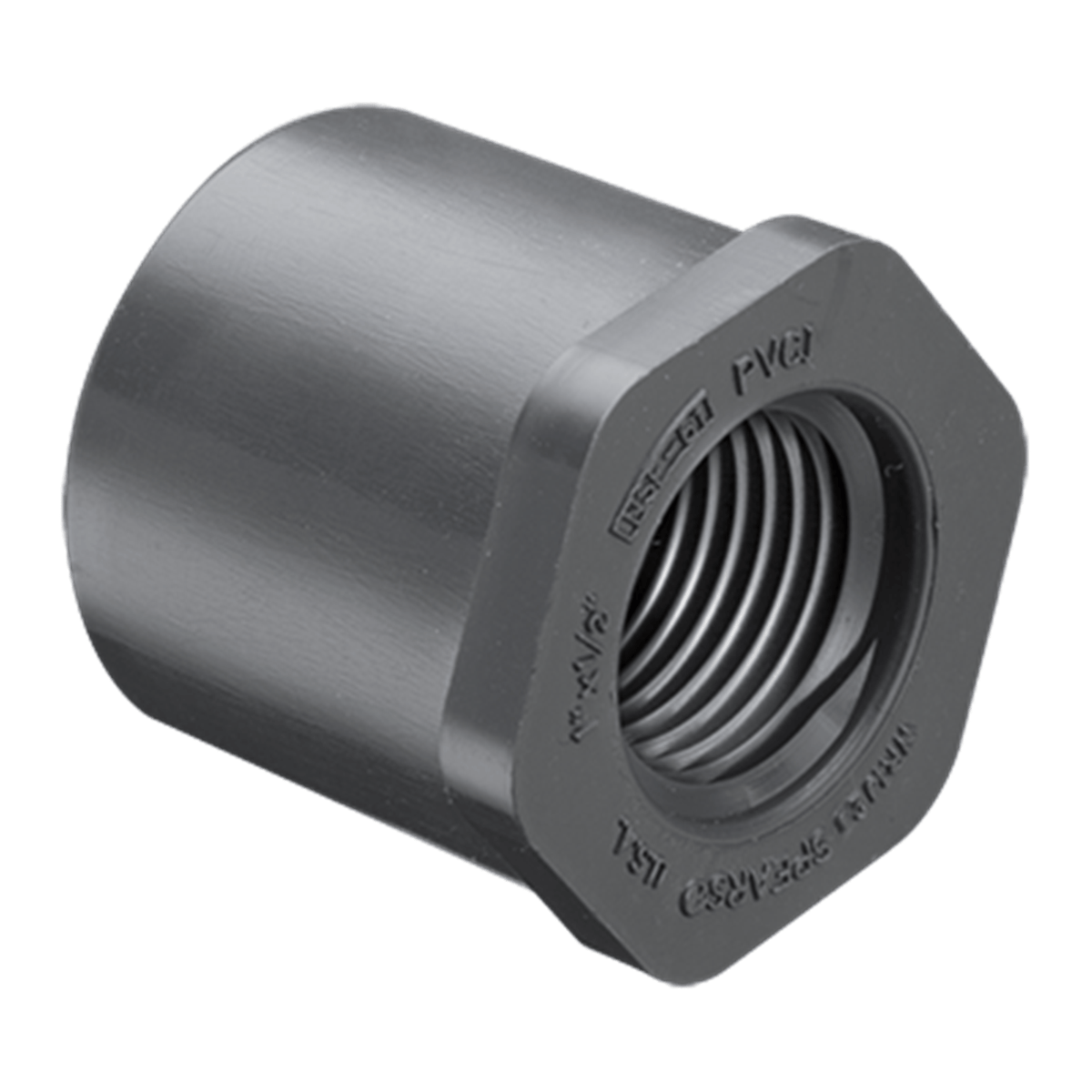 Spears Schedule 80 Bushing‚ 1X1/2, Spigot x FIPT, 838-130