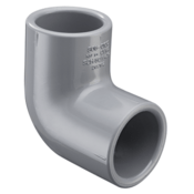 Spears Schedule 80 CPVC 90 Degree Elbow‚ 1-1/2" Slip x Slip, 806-015C