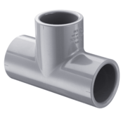 Spears Schedule 80 CPVC Tee‚ 1-1/2", Slip x Slip, 801-015C
