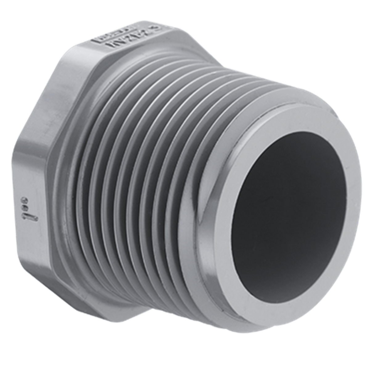Spears Schedule 80 CPVC Plug‚ 1-1/2", MIPT, 850-015C