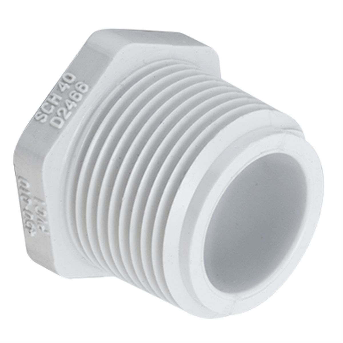 Spears Schedule 40 Plug‚ 1-1/2", MIPT, 450-015